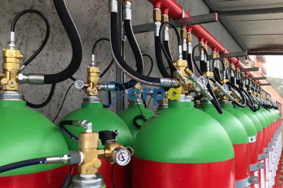 Argon (Inert) Gazlı Söndürme Sistemleri Söndürme Prensibi - Perpa Yangın Söndürme