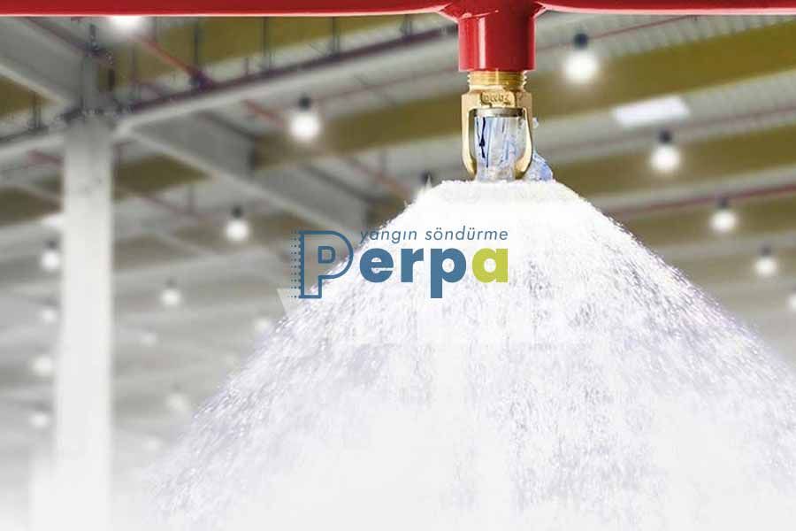Köpüklü Sprinkler Sistemi - Perpa Yangın Söndürme