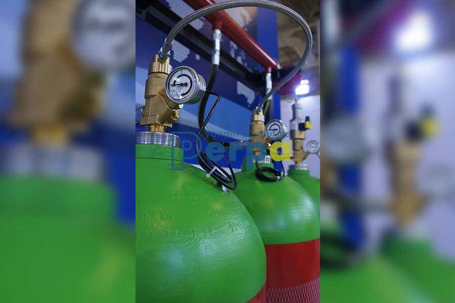 Argon (Inert) Gazlı Söndürme Sistemleri Gaz Boşalımı - Perpa Yangın Söndürme