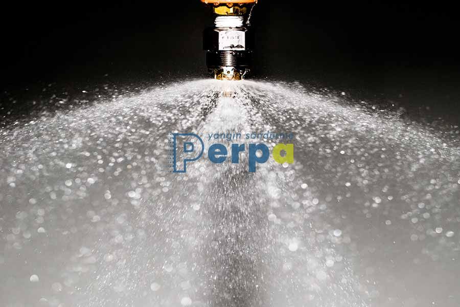 Su Sisi (Water) Söndürme Sistemleri Nozulu - Perpa Yangın Söndürme